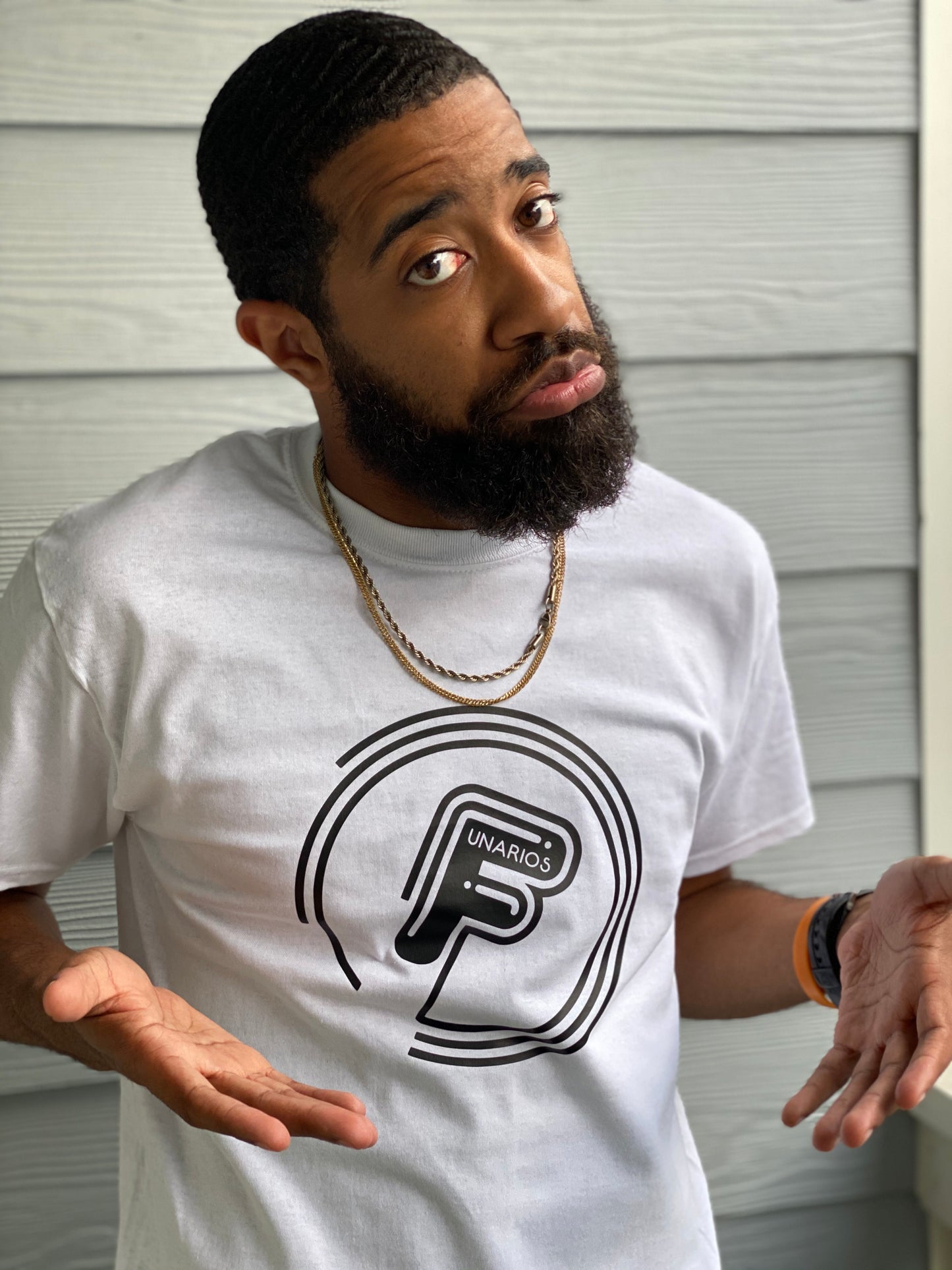 Classic Logo Tee - White
